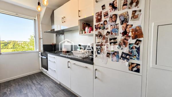 Draveil : duplex 69 m², 3 ch., parking, gare 8 min