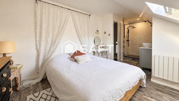 Draveil : duplex 69 m², 3 ch., parking, gare 8 min