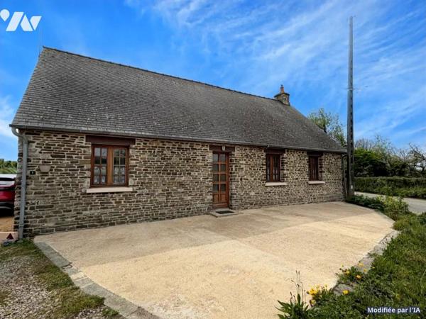 Maison au calme à Portbail à 2km du centre bourg