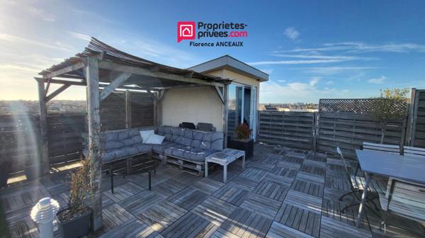 LOFT EXCEPTIONNEL 4 CHAMBRES, TERRASSE, PARKING