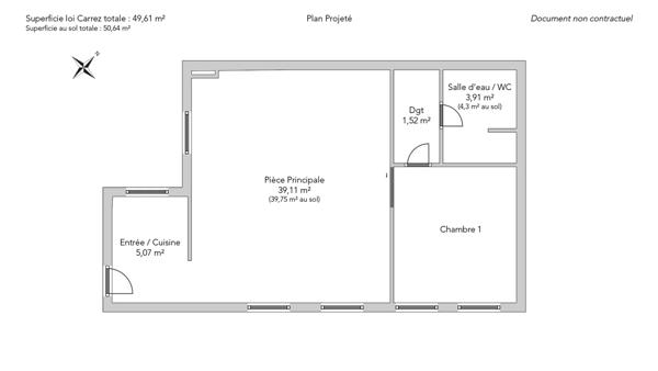 Appartement Paris 3e - LISIÈRE MARAIS / AMELOT