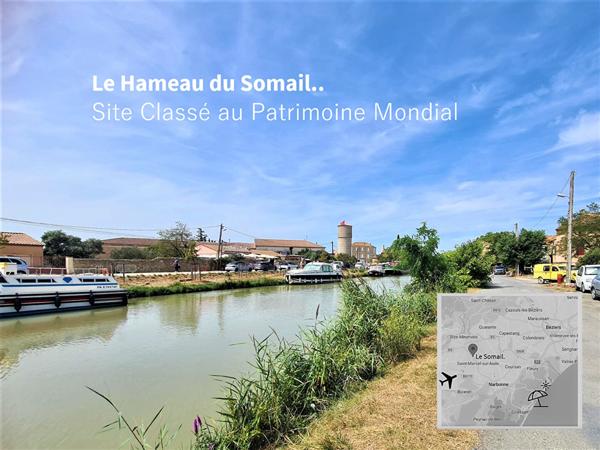 LE SOMAIL (CANAL DU MIDI) - Terrain à Bâtir, Site for Sale, 636m².