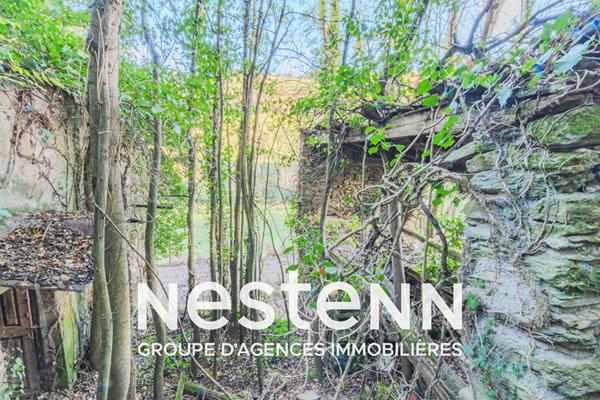 Curvalle Terrain boisé avec ancienne maison