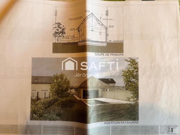 Terrain de 906m2 - Triel sur Seine