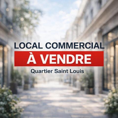 Local commercial au coeur de Saint Louis - 40m²
