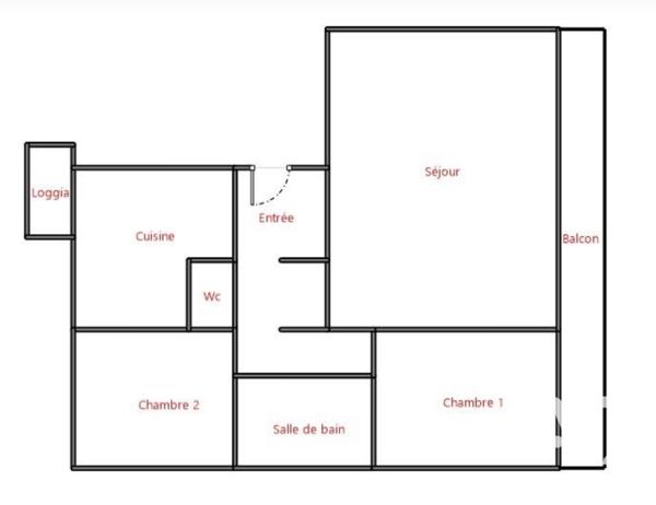 Appartement à vendre 3 pièces 77,13 m² Rennes