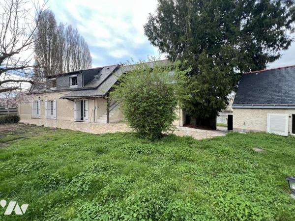 Maison d'habitation au bord du Loir