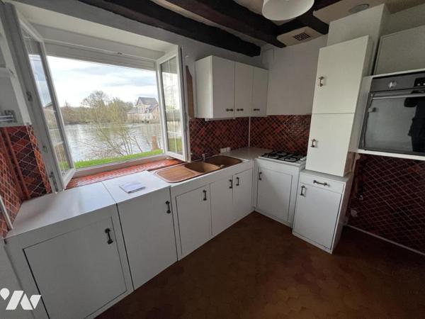 Maison d'habitation au bord du Loir