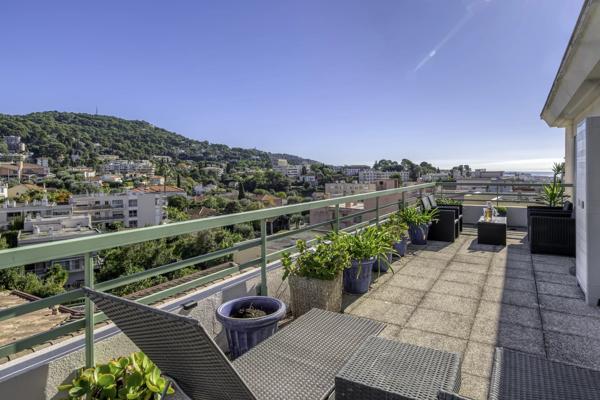 Duplex 157 m² avec grandes terrasses et vue mer – Le Cannet Saint-Catherine