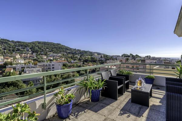 Duplex 157 m² avec grandes terrasses et vue mer – Le Cannet Saint-Catherine