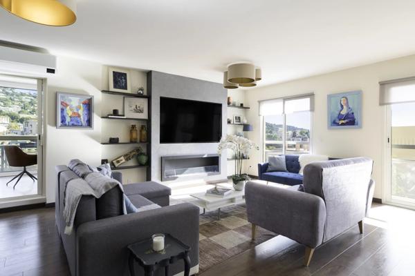 Duplex 157 m² avec grandes terrasses et vue mer – Le Cannet Saint-Catherine