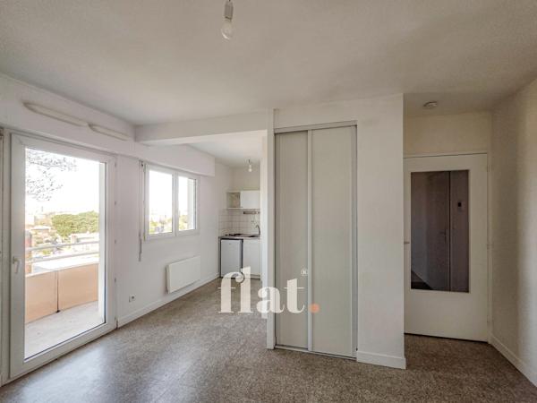 Studio 22,11 m² avec balcon et parking - DPE D - Rezé Balinière