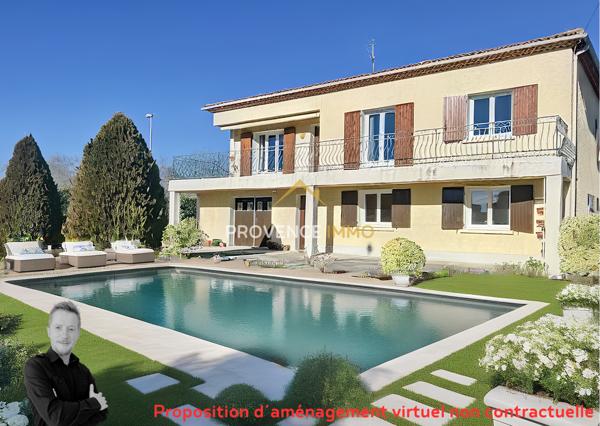 Pélissanne (13330) Maison de 145 m2 - 5 chambres - Parcelle de 1000 m2