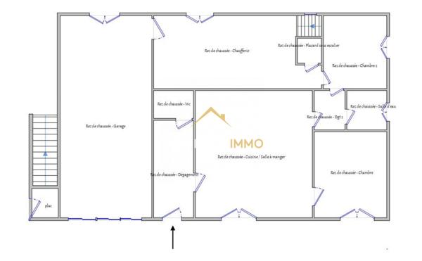Pélissanne (13330) Maison de 145 m2 - 5 chambres - Parcelle de 1000 m2