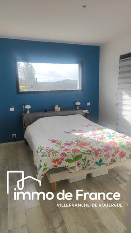 Maison  contemporaine 111 m²  3 chambres, garage + sous sol de 125 m², piscine, terrain de 1296 m²