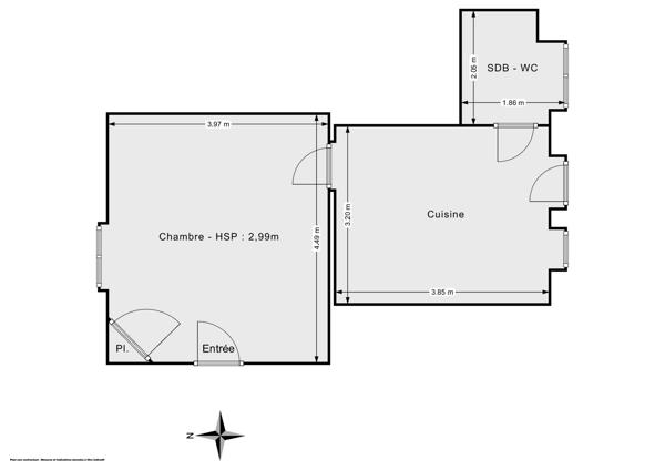 Appartement 33m² Nantes Republique avec sa terrasse privative