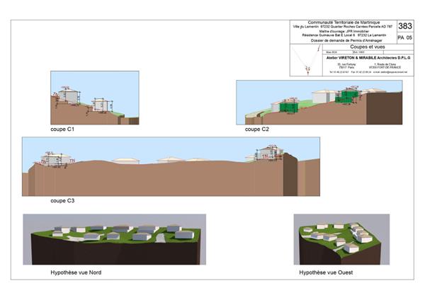 Terrain Le Lamentin 436,60 m2