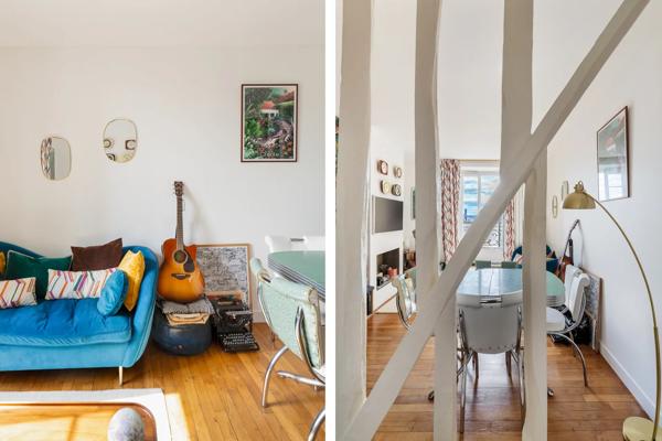 Appartement Paris 18 e - HAUT MONTMARTRE / RUE BERTHE