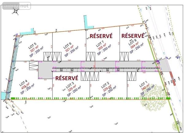 Terrain à Batir à vendre à Ligné en Loire-Atlantique (44850), ref : AH 28