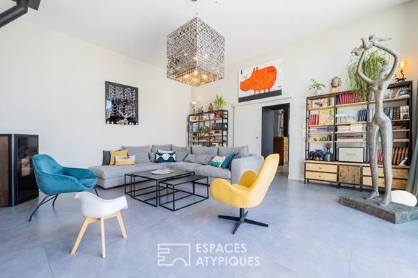 Ancien chai devenu écrin contemporain