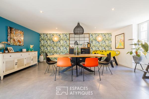 Ancien chai devenu écrin contemporain