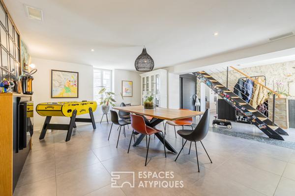 Ancien chai devenu écrin contemporain