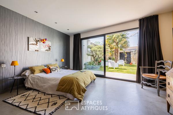 Ancien chai devenu écrin contemporain