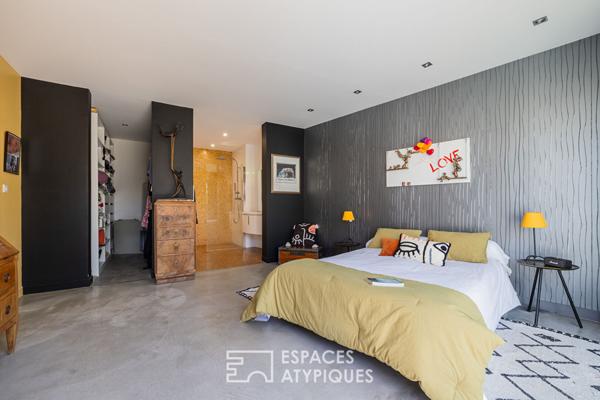 Ancien chai devenu écrin contemporain