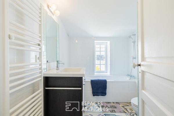 Ancien chai devenu écrin contemporain