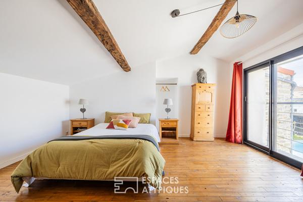 Ancien chai devenu écrin contemporain