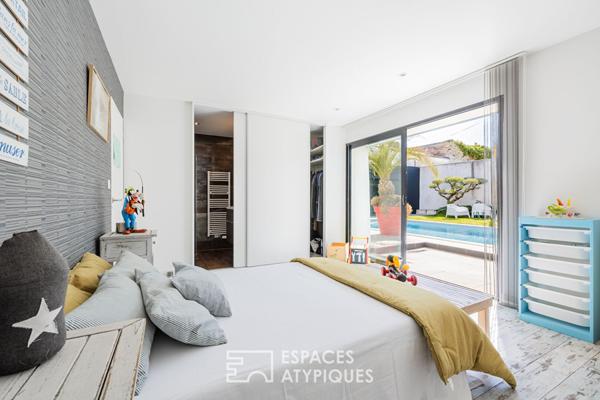 Ancien chai devenu écrin contemporain