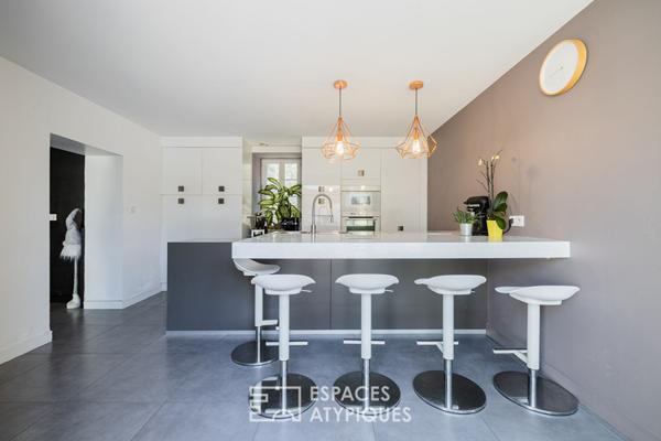 Ancien chai devenu écrin contemporain