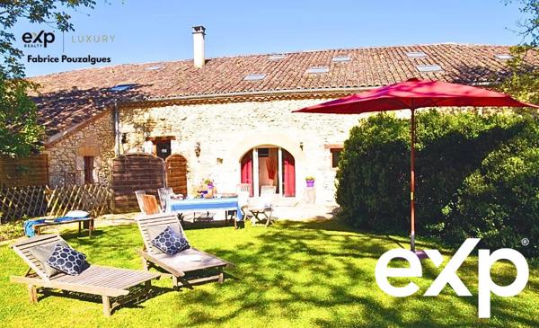 Propriété rare de 8,5 ha avec vue dominante, gîtes, sans contrainte d’exploitation