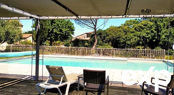 Propriété rare de 8,5 ha avec vue dominante, gîtes, sans contrainte d’exploitation