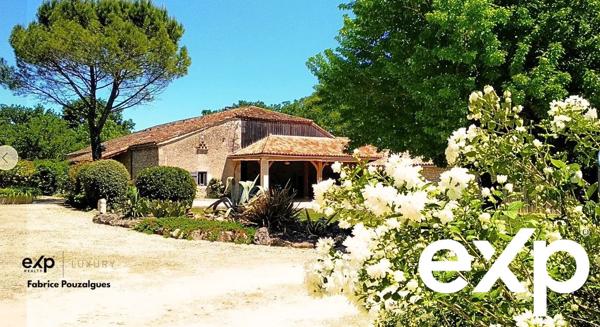 Propriété rare de 8,5 ha avec vue dominante, gîtes, sans contrainte d’exploitation