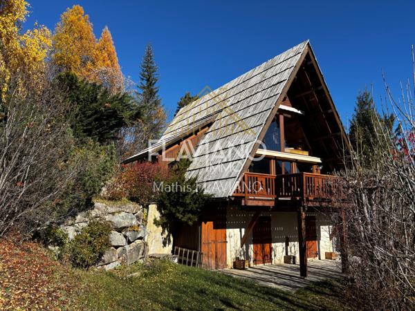 Uvernet-Fours (04400) CHALET - PRA-LOUP - 1600 - TERRAIN CONSCTRUCTIBLE