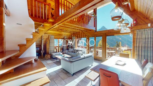 Uvernet-Fours (04400) CHALET - PRA-LOUP - 1600 - TERRAIN CONSCTRUCTIBLE