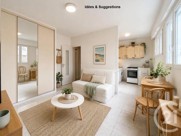 Appartement F1 à vendre  1 pièce - 27 m 2   QUIBERON  - 56