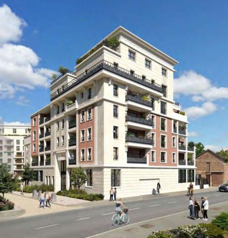 Appartement 3 pièces neuf de 62 m2 avec balcon et parking - Villeneuve-la-Garenne