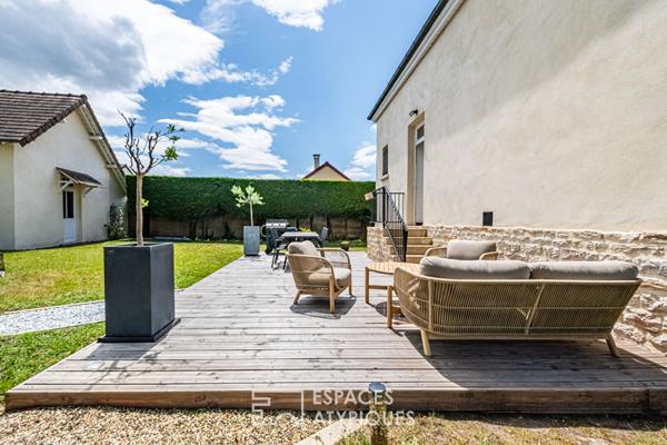 Charmante ancienne maison de meunier avec dépendance