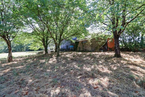 À vendre - Terrain avec grange dans le hameau de Roquecave, Lacaze