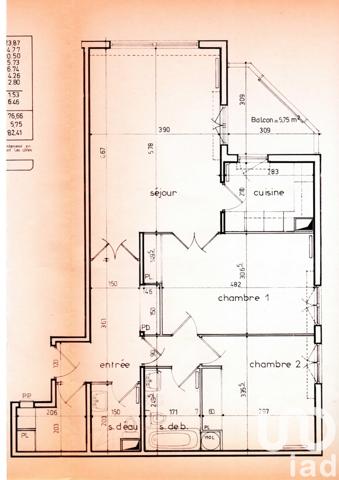 Appartement à vendre 3 pièces 76 m² Nogent-sur-Marne