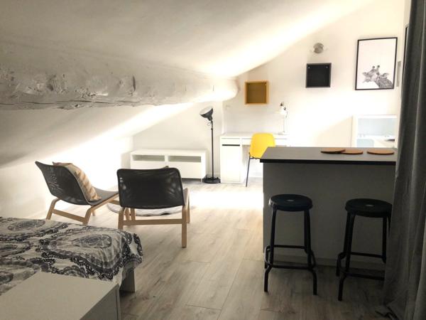 STUDIO SOUS-PENTE AVEC FENETRE