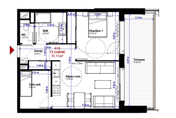 Appartement à vendre à Huez (38750) - Isère
