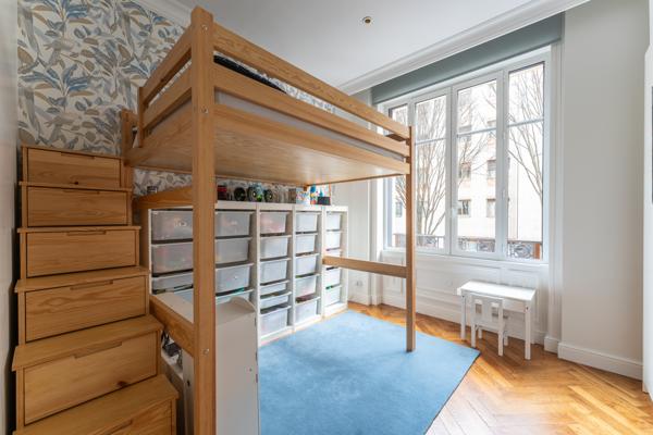 Lyon (69006) Lyon 6 – Parc Tête d’Or – T4 141m² – 3 Chambres – Rénové – DPE B