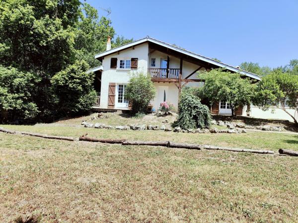 T7 cestas centre, piscine, au calme, garage 79 m²