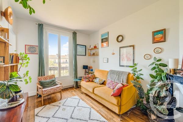 Appartement F2 à vendre  2 pièces - 34,50 m2 PARIS - 75020