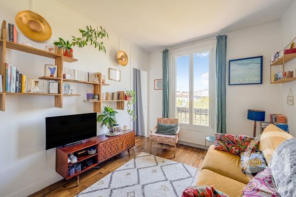 Appartement F2 à vendre  2 pièces - 34,50 m2 PARIS - 75020