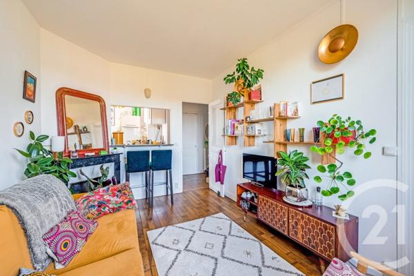 Appartement F2 à vendre  2 pièces - 34,50 m2 PARIS - 75020