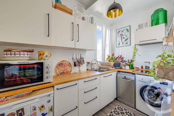 Appartement F2 à vendre  2 pièces - 34,50 m2 PARIS - 75020
